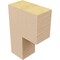 Ekena Millwork 2"W x 4"D x 6"H Classic Chapel Hill Rough Cedar Woodgrain TimberThane Corbel, Primed Tan CORUR02X04X06CHPRCPR - alternate 5